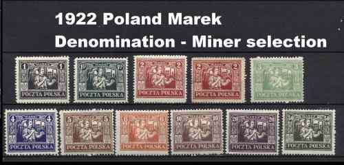 Mint / MLH Early Poland and Local issues + Postage dues - Great in this condition