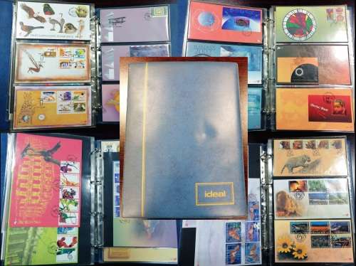 7th Series RSA x 65 Decent Value covers selection in Ideal 3 leaf album - 7.8 to 7.94 - Fresh!