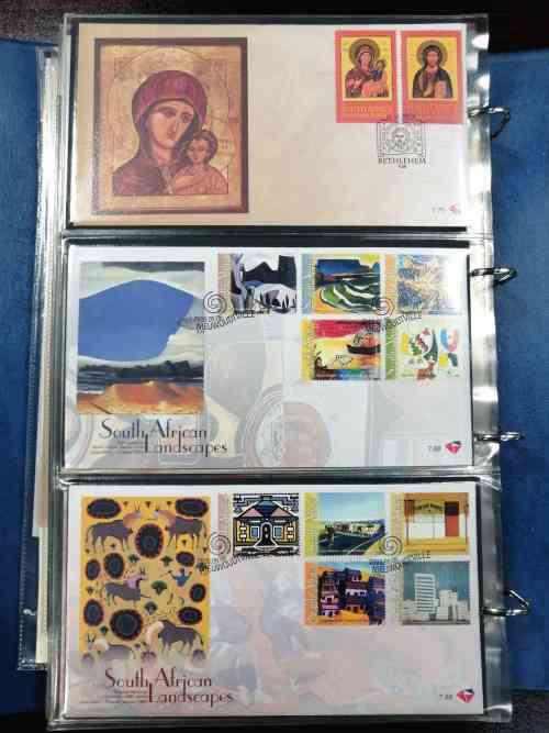 7th Series RSA x 65 Decent Value covers selection in Ideal 3 leaf album - 7.8 to 7.94 - Fresh!