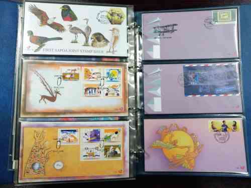 7th Series RSA x 65 Decent Value covers selection in Ideal 3 leaf album - 7.8 to 7.94 - Fresh!