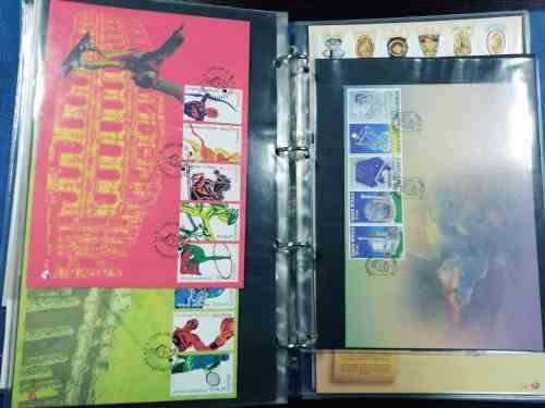 7th Series RSA x 65 Decent Value covers selection in Ideal 3 leaf album - 7.8 to 7.94 - Fresh!