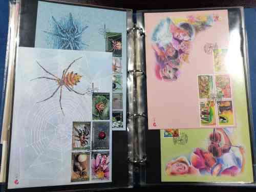 7th Series RSA x 65 Decent Value covers selection in Ideal 3 leaf album - 7.8 to 7.94 - Fresh!