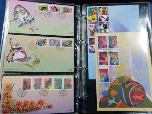 7th Series RSA x 65 Decent Value covers selection in Ideal 3 leaf album - 7.8 to 7.94 - Fresh!
