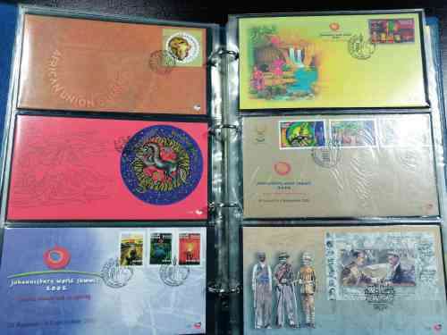 7th Series RSA x 65 Decent Value covers selection in Ideal 3 leaf album - 7.8 to 7.94 - Fresh!