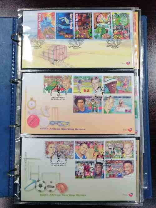 7th Series RSA x 65 Decent Value covers selection in Ideal 3 leaf album - 7.8 to 7.94 - Fresh!