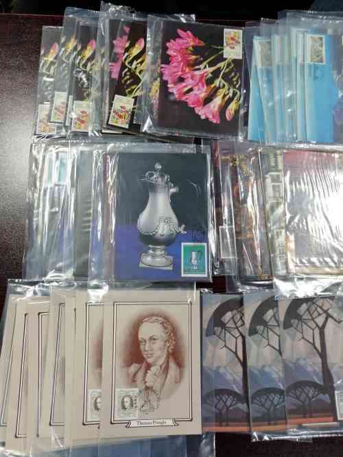 400+ Mint postcards sets - TBVC, RSA, S.W.A - bargain start bid !
