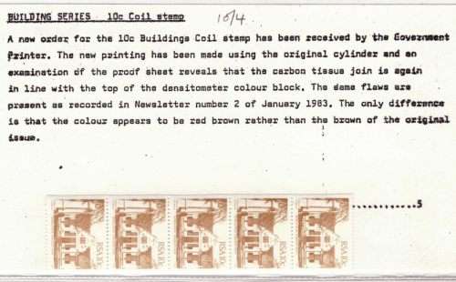 RSA Architecture coils sets x 3 + Variety MNH see images
