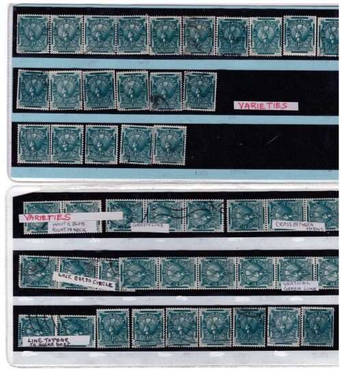 Union Pictorals COILS study lot - strips, pairs, singles + varieties see images