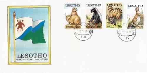 Lesotho SCARCER covers x 9 ( Fresh ) incl. the scarce Papal visit covers x 2