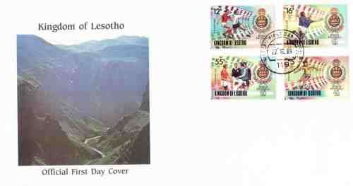 Lesotho SCARCER covers x 9 ( Fresh ) incl. the scarce Papal visit covers x 2