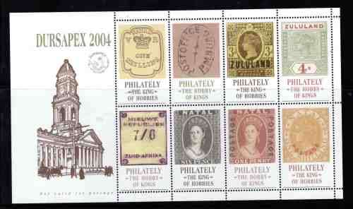RSA Dursapex 2004 MNH sheetlet