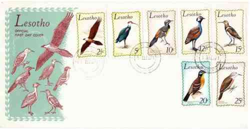 Lesotho 1971 Birds cover