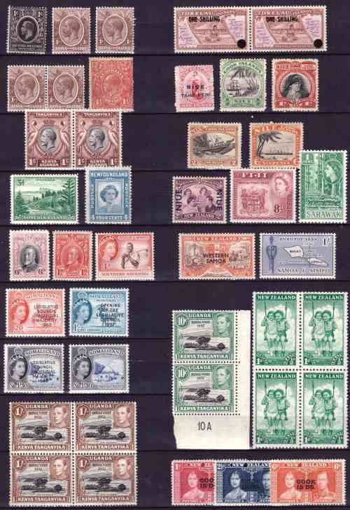 Interesting Colonies / commonwealth Mint selection