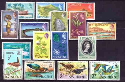 Solomon isl, Ceylon , St. Vincent VF Mint selection