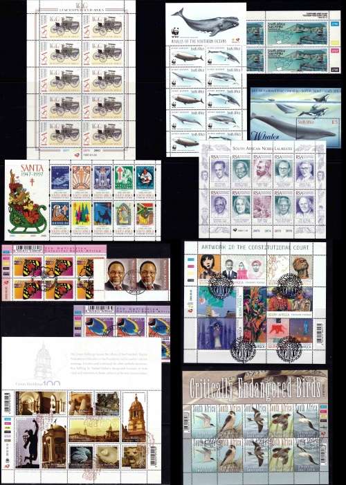 Later / Modern RSA m/sheets selection - MNH & some CTO