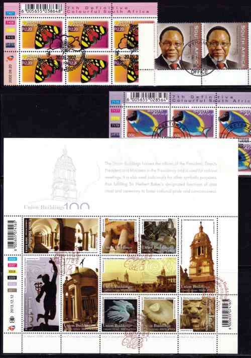 Later / Modern RSA m/sheets selection - MNH & some CTO