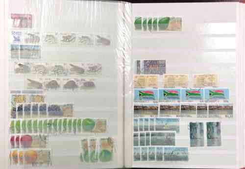 RSA POSTAL USED collection some earlier but mostly scarcer modern issues in 32 side stockbook