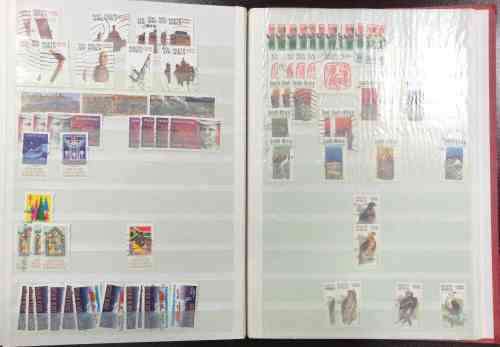 RSA POSTAL USED collection some earlier but mostly scarcer modern issues in 32 side stockbook