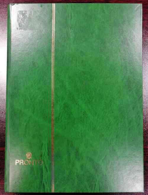 Decent Condition 16 Pg / 32 side Pronto stockbook - 9 strips clear