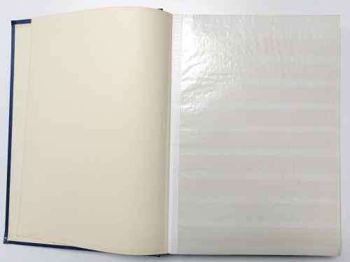 Second Hand 24 Pg/48 side Lighthouse stockbook - see description