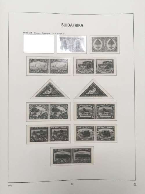 Sa union S.G. album (unstocked) in box sleeve - 25 + pages incl. dues, officials etc see images