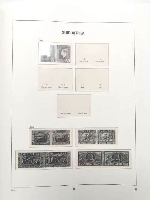 Sa union S.G. album (unstocked) in box sleeve - 25 + pages incl. dues, officials etc see images