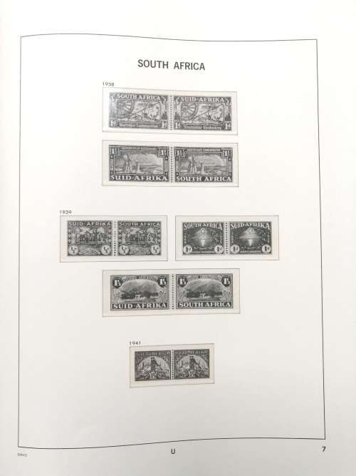 Sa union S.G. album (unstocked) in box sleeve - 25 + pages incl. dues, officials etc see images