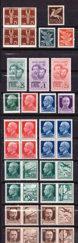 Nice Italy & Vatican all Mint* selection - see scans