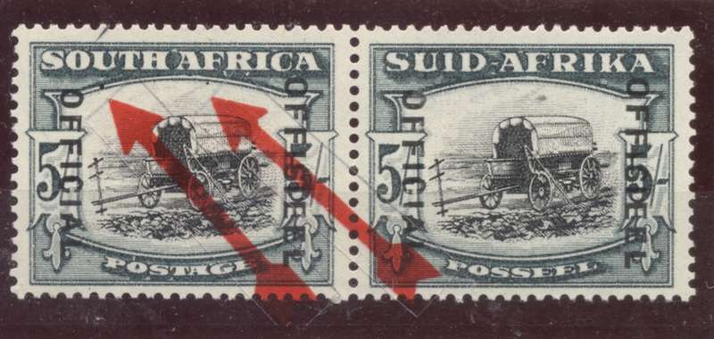 1935 CC 35 5s Official Pair Superb U.M.M. Showing Large & Small spot CV R 2400+