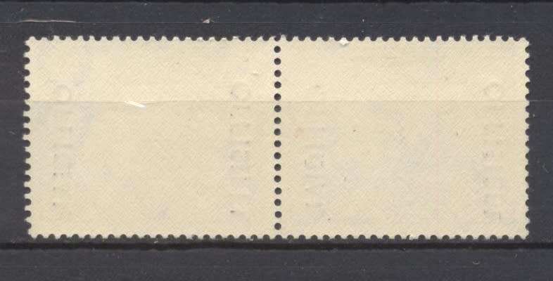 1950 CC 49 10s Superb U.M.M. Official Pair showing black hairline CV R 1600+