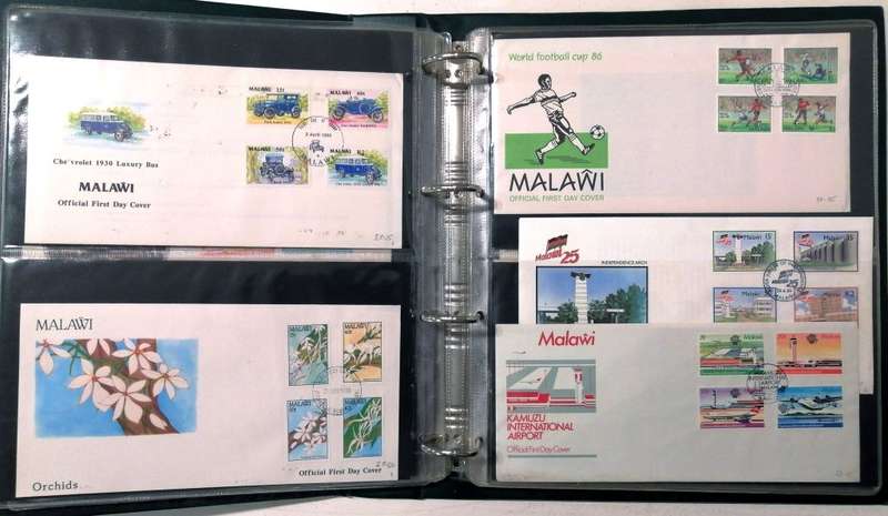 Mixed Africa covers x 46 (Fresh) - Bots, Malawi, Moz, Zambia, Zim in binder