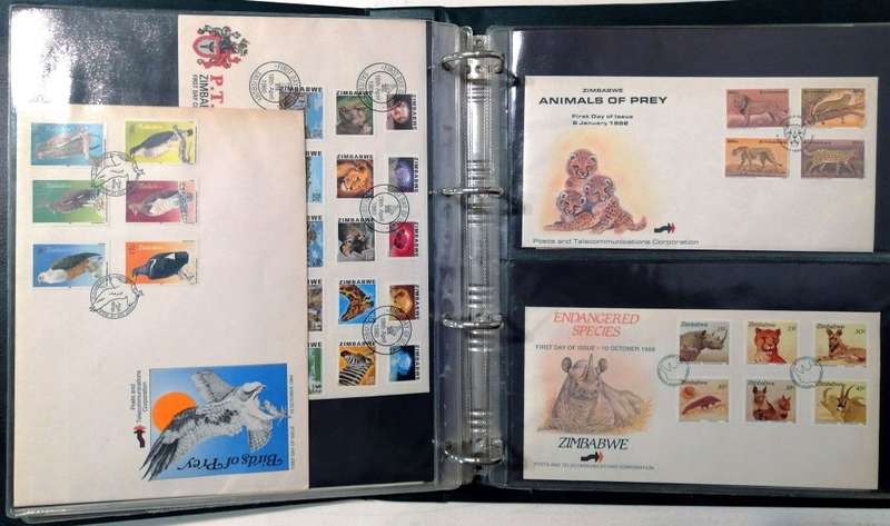 Mixed Africa covers x 46 (Fresh) - Bots, Malawi, Moz, Zambia, Zim in binder