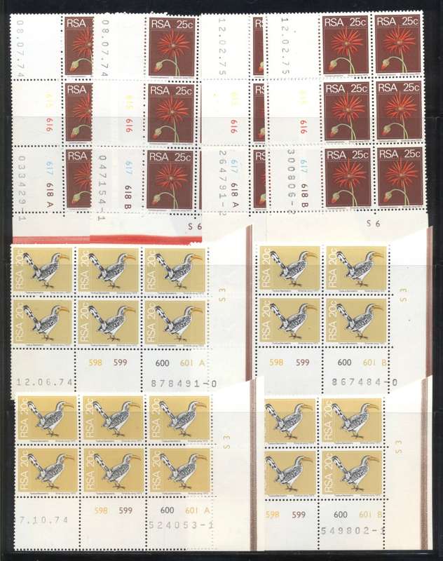 RSA 2nd Defn. Issue selection of superb controls - see 8 scans - different dates in A & B