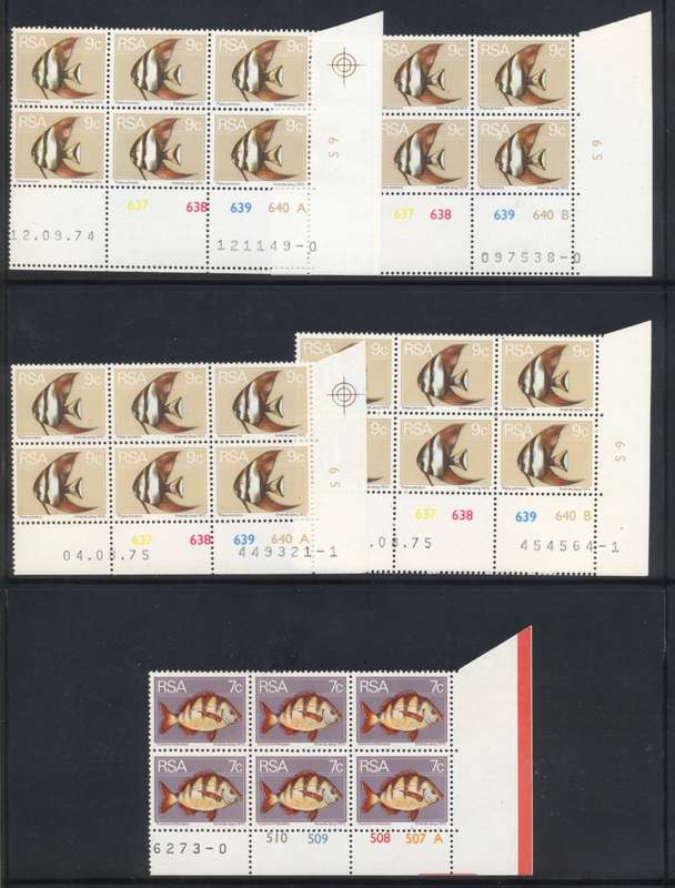 RSA 2nd Defn. Issue selection of superb controls - see 8 scans - different dates in A & B
