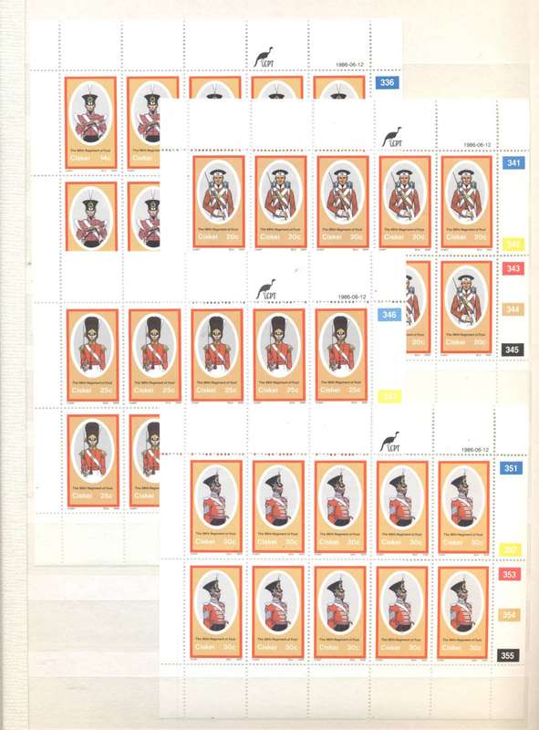 Homelands TBVC Nice Collection of controls , sheetlets etc - All Mint ! In 32 Side Ideal Stockbook