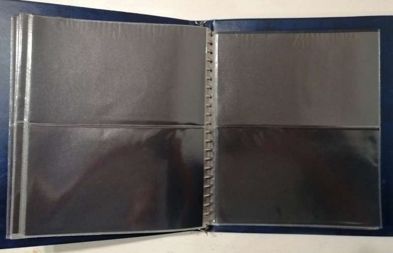 Nice PAP Covers Album , slightly longer sleeves , 15 clean pages