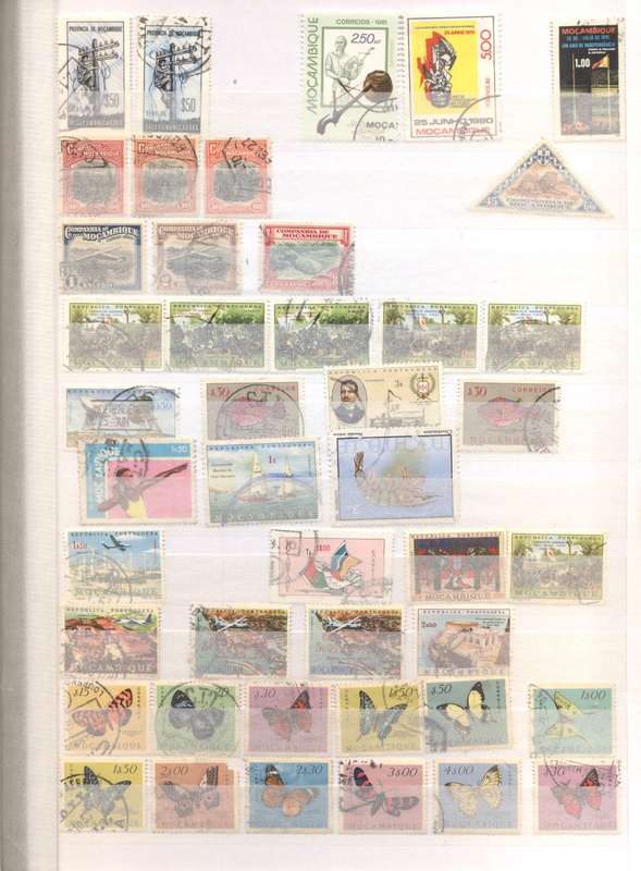 Portugal, MOZ, Brasil , Mexico Collection in 32 side PRINZ 4016 Stockbook