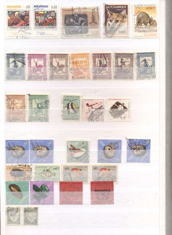 Portugal, MOZ, Brasil , Mexico Collection in 32 side PRINZ 4016 Stockbook
