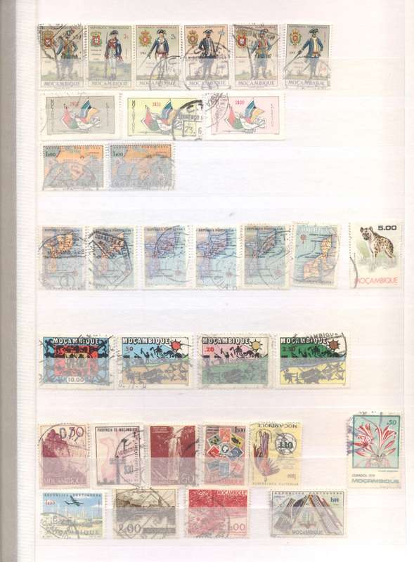 Portugal, MOZ, Brasil , Mexico Collection in 32 side PRINZ 4016 Stockbook