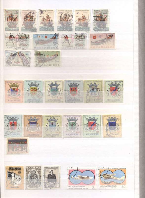 Portugal, MOZ, Brasil , Mexico Collection in 32 side PRINZ 4016 Stockbook