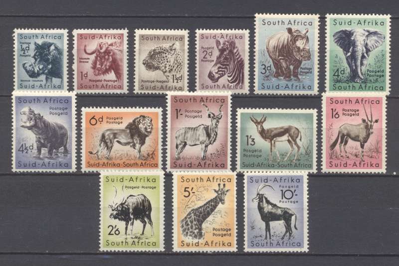 1954 Definitive issue full set of 14 - MLH/MNH