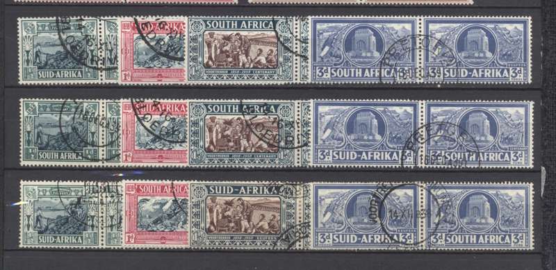 1938 Voortrekker Fund full sets x 3 (Used) CV R 765