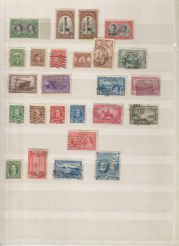 Canadian 1903 - 1946 Good Value Selection (See Scans)