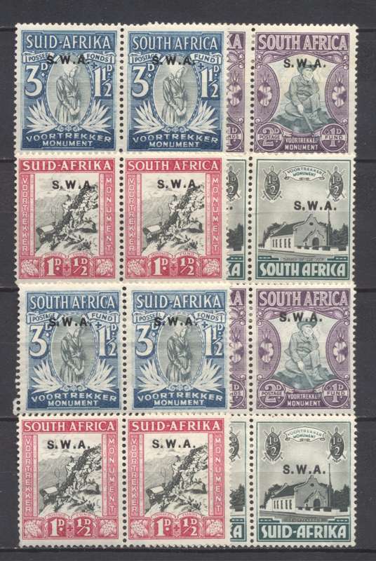 S.W.A. 1935 Voortrekker Fund sets MLH x 2 - CV 760