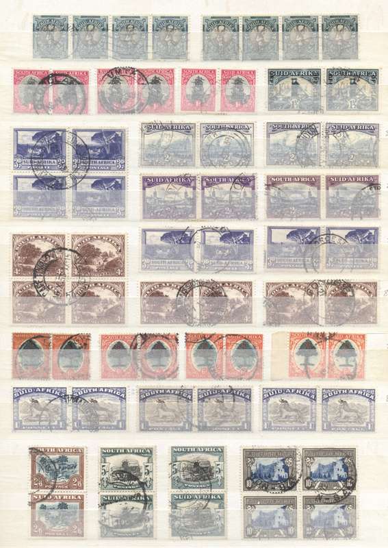 Union Hyphenated Issues Pictorals MLH & Used selection - see 2 scans