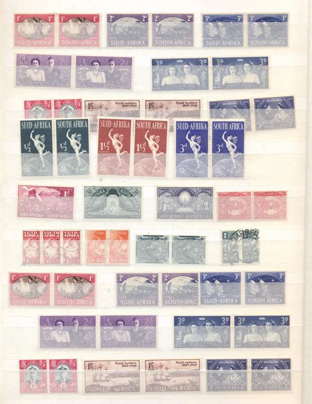 G.B. & some other commonwealth in 32 side Lighthouse Stockbook
