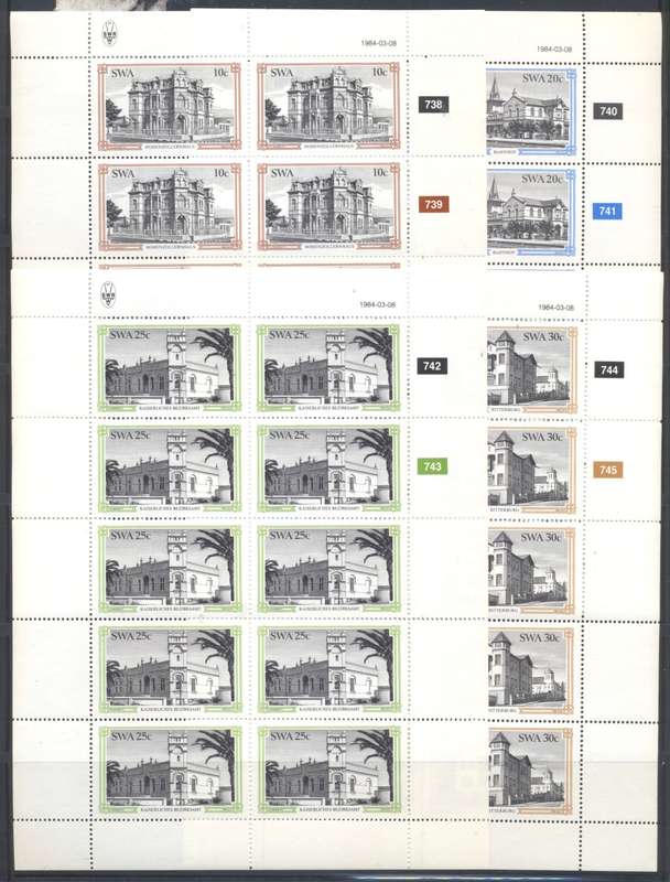S.W.A. Architecture / Buildings 2 x full sets of full sheets