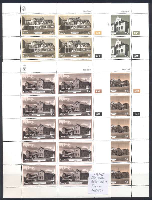 S.W.A. Architecture / Buildings 2 x full sets of full sheets