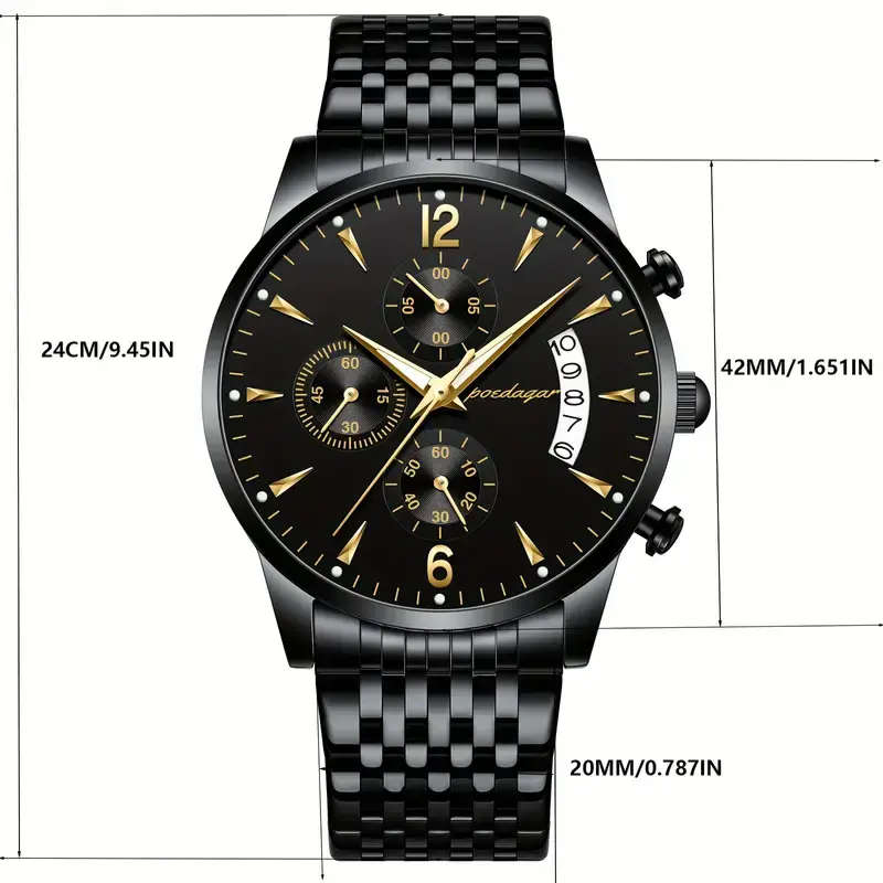Poedagar Student Men`s Watch