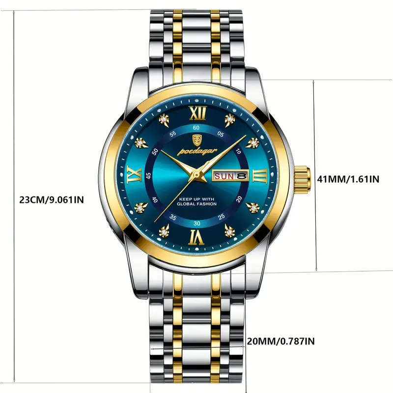 Poedegar Elegant Quartz Watch